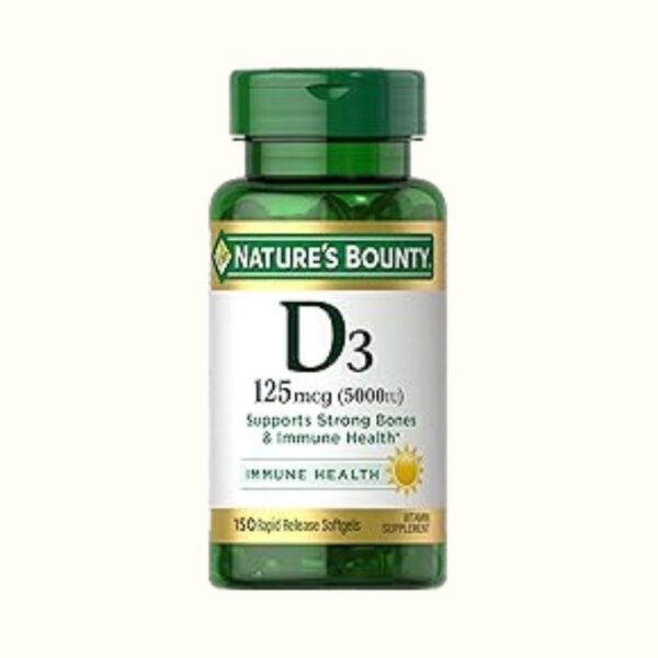 Vitamin D3 5000 IU Softgels