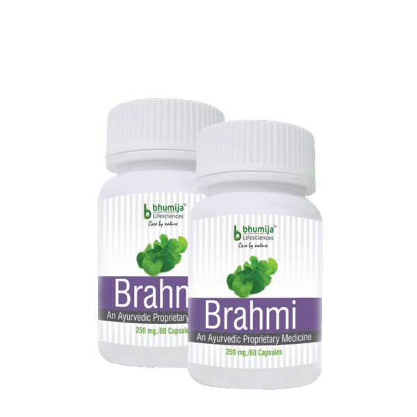Brahmi Capsules – Ayurvedic Brain & Memory Support